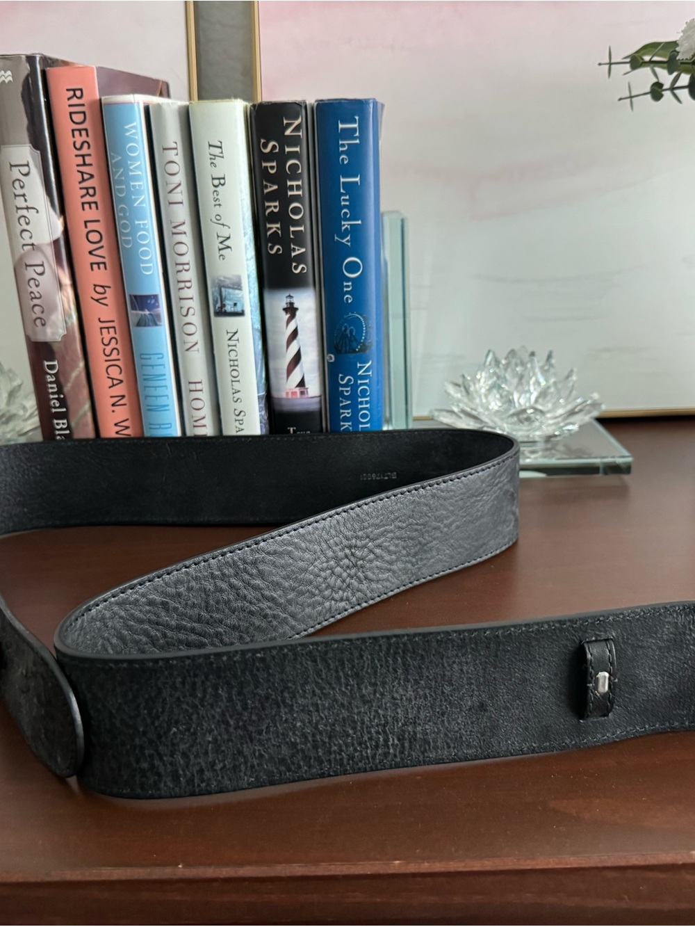 J. Jill Wide Leather Belt - Picture 5 of 8